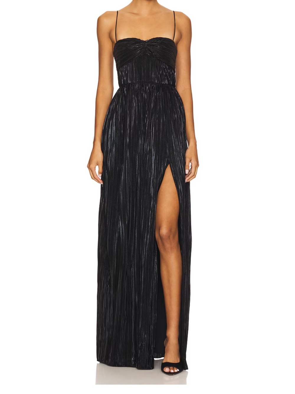 Brand New with tags size small Lovers & Friends Emmy Gown in black - Picture 2 of 6